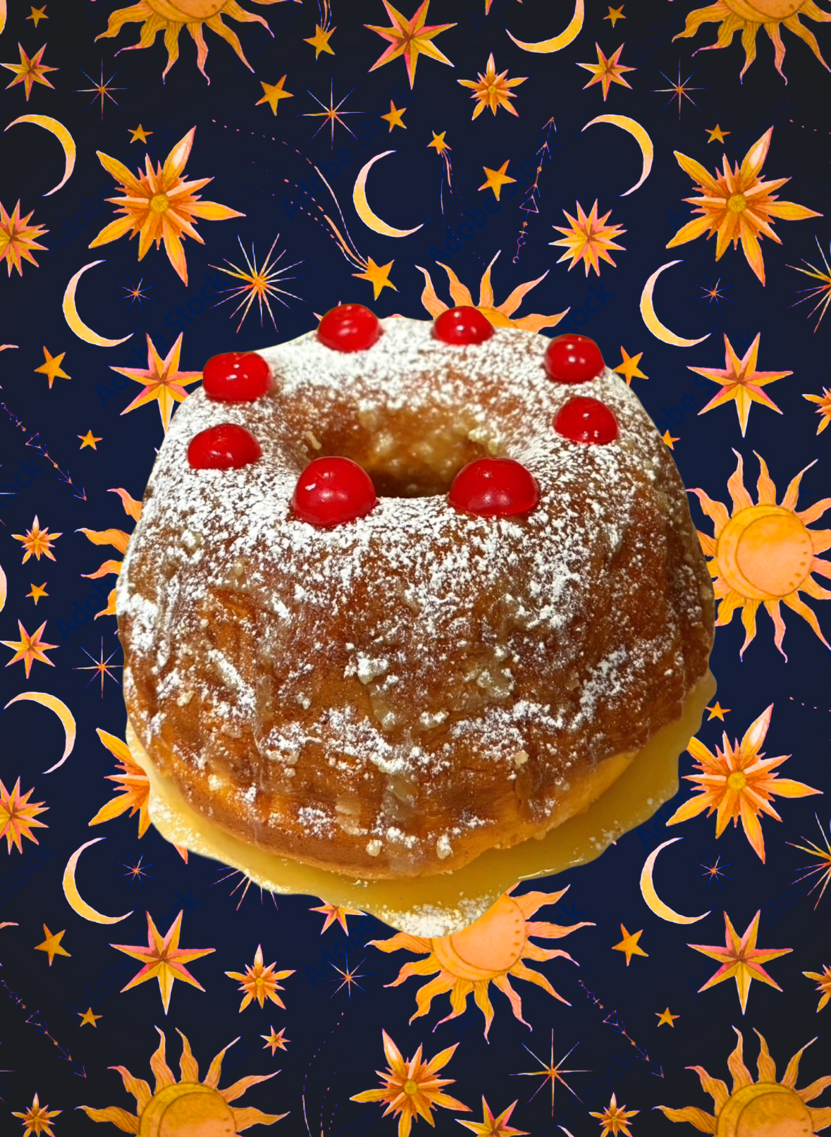 Star whisper Lemon Bundt Cake