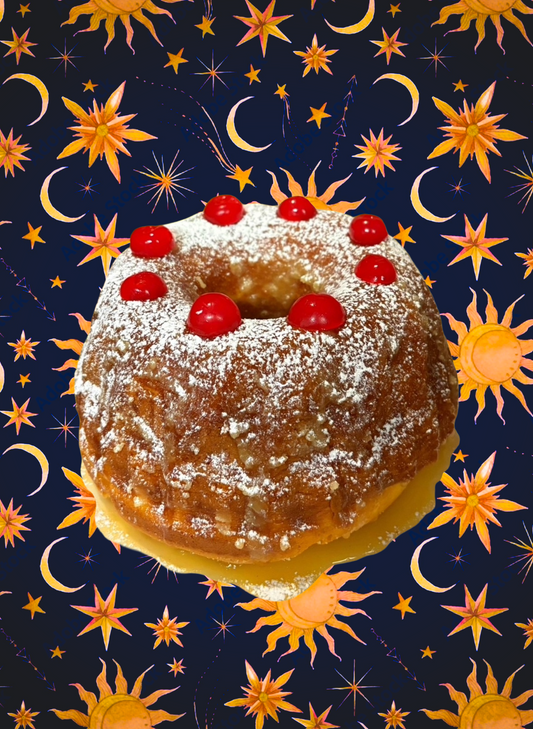 Star whisper Lemon Bundt Cake